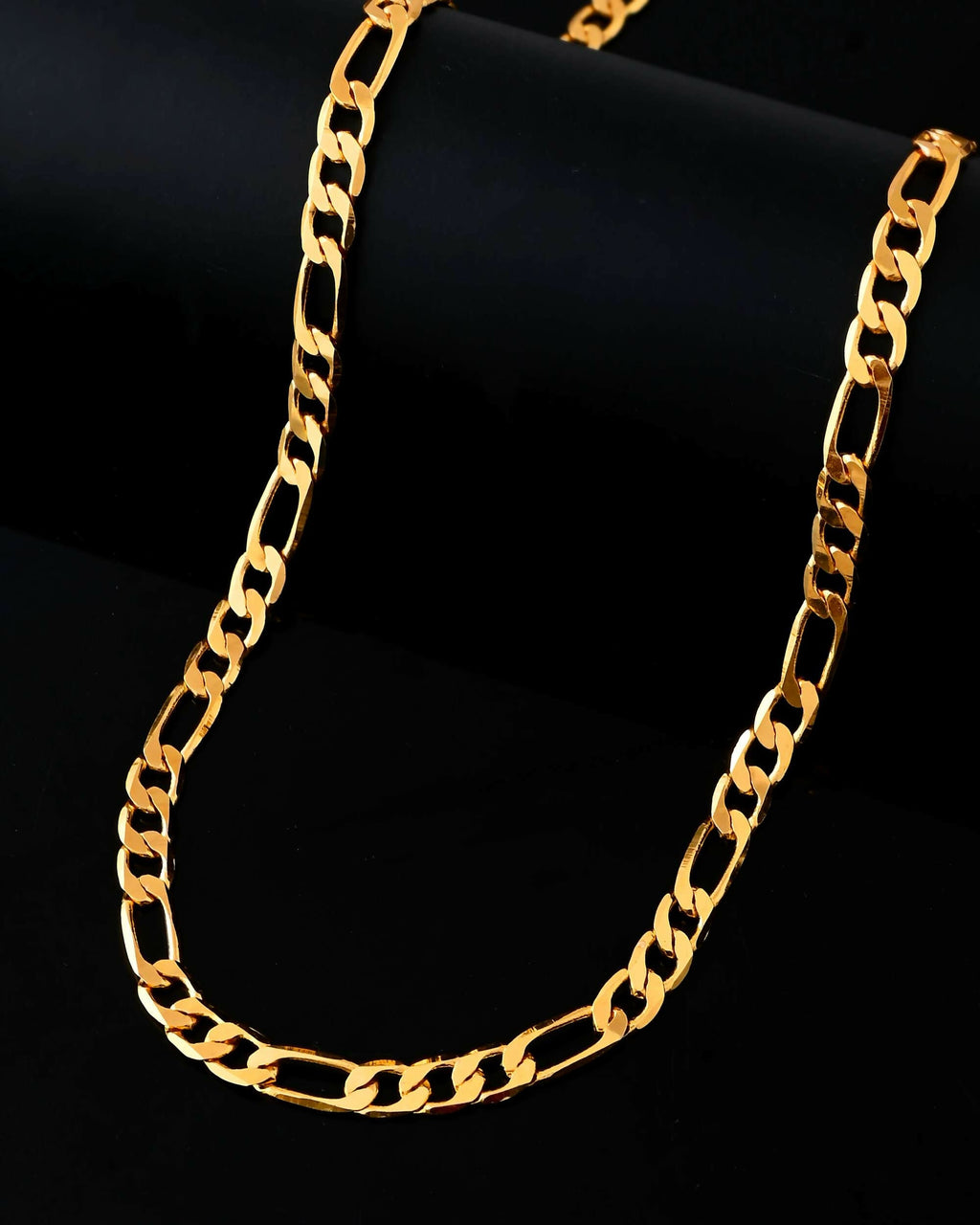 VOJ Gold-Polished Designer Chain For Men | Grocsy