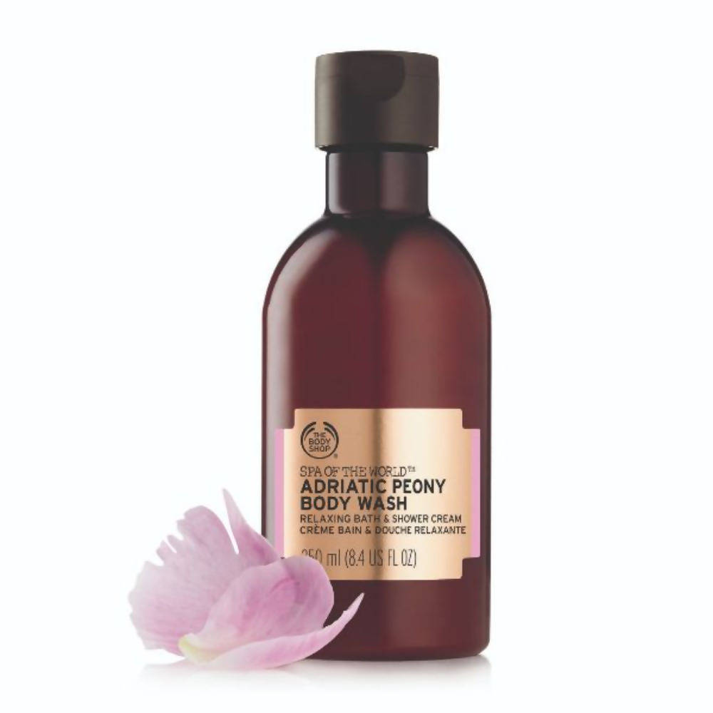 The Body Shop Spa Of The World Adriatic Peony Body Wash | Grocsy
