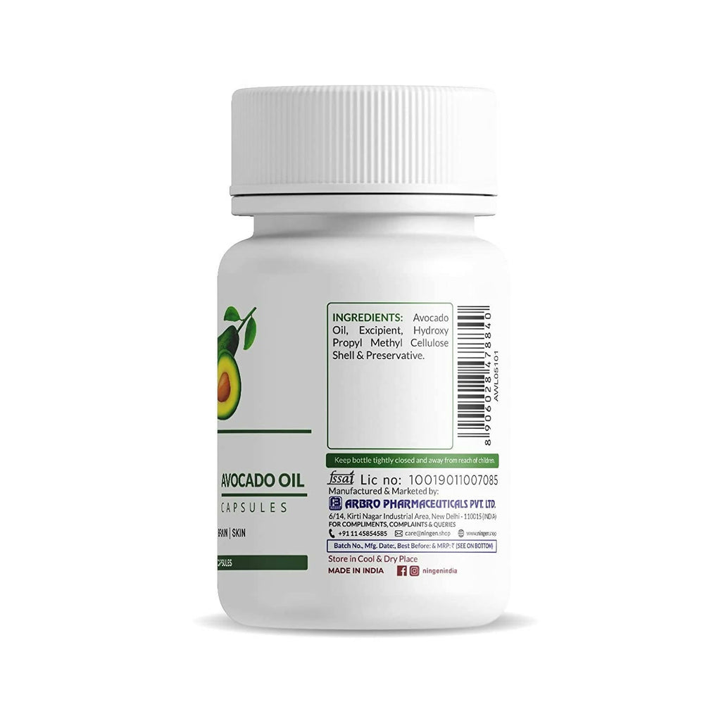 Ningen Avocado Oil Capsules | Grocsy