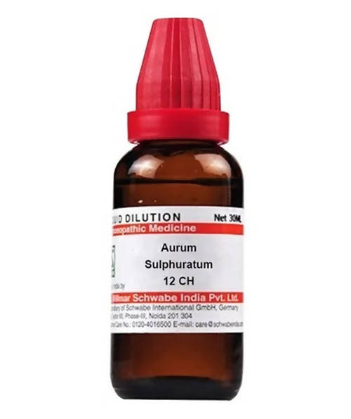 Dr. Willmar Schwabe India Aurum Sulphuratum Dilution | Grocsy