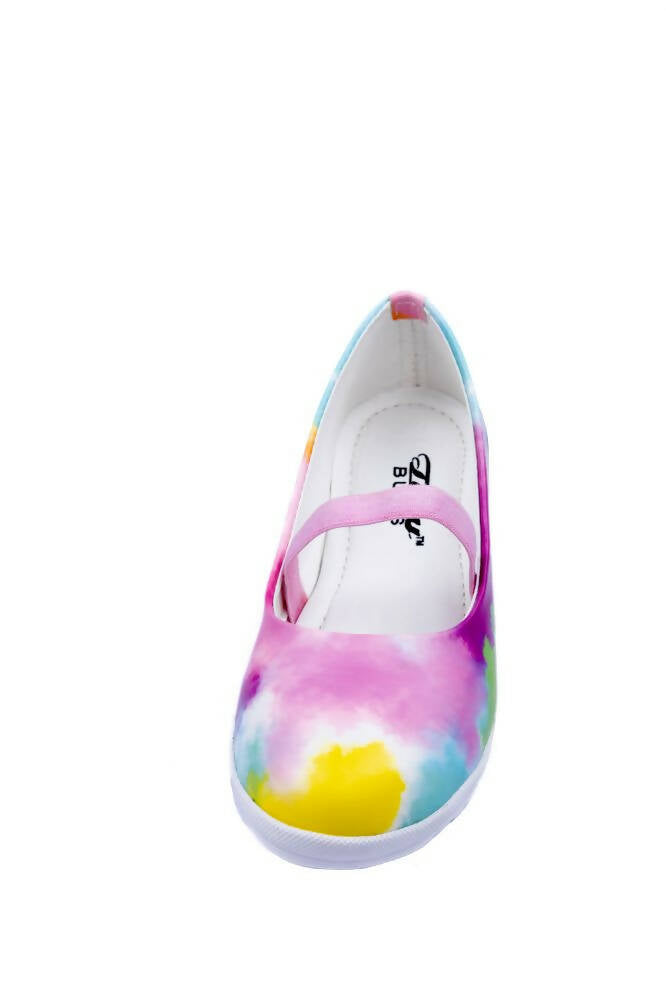 Tiny Bugs Girls Prited Flat Causal Wear Ballerinas - Multi Color | Grocsy