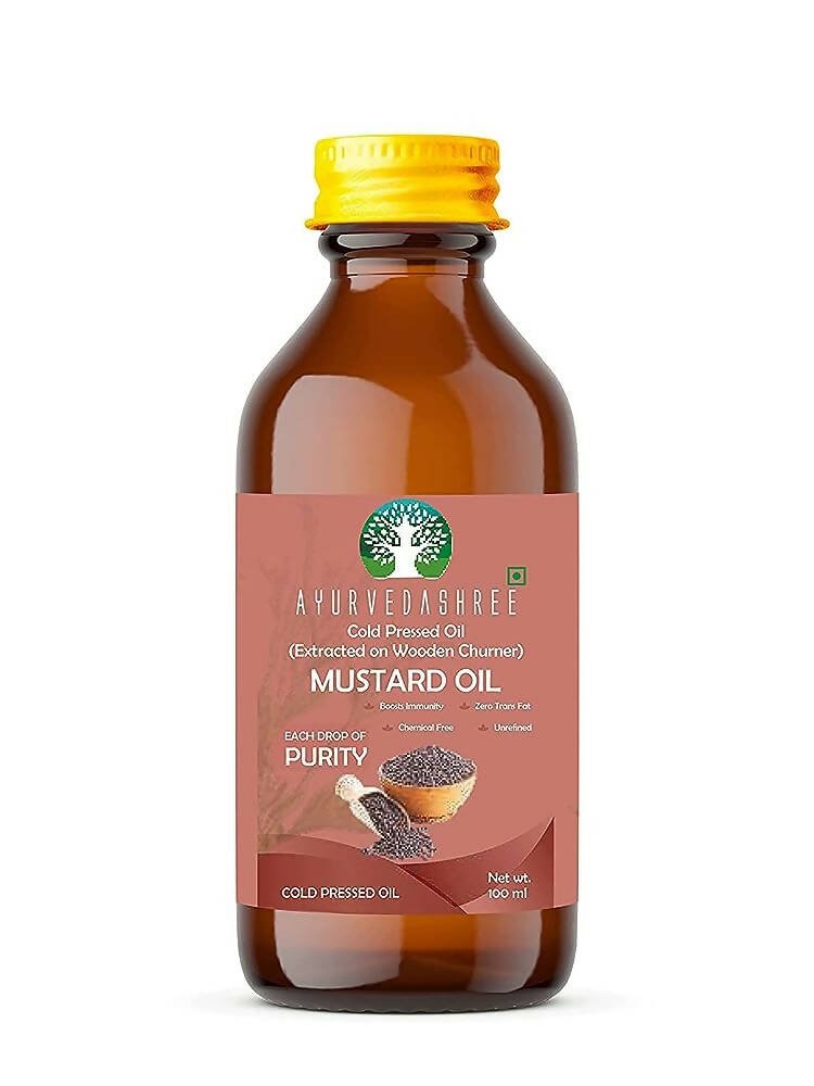 Ayurvedashree Cold Pressed Mustard Oil | Grocsy