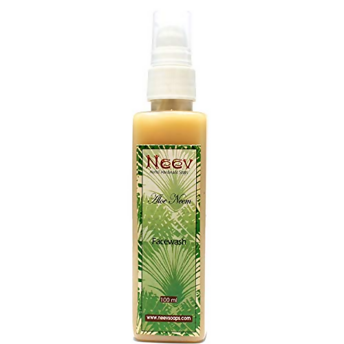 Neev Herbal Handmade Soaps Aloe Neem Face Wash | Grocsy