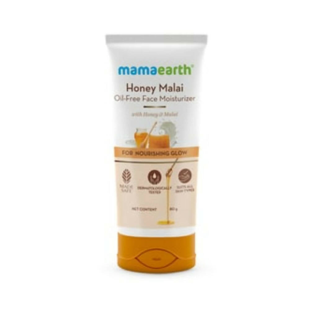 Mamaearth Honey Malai Oil-Free Face Moisturizer | Grocsy