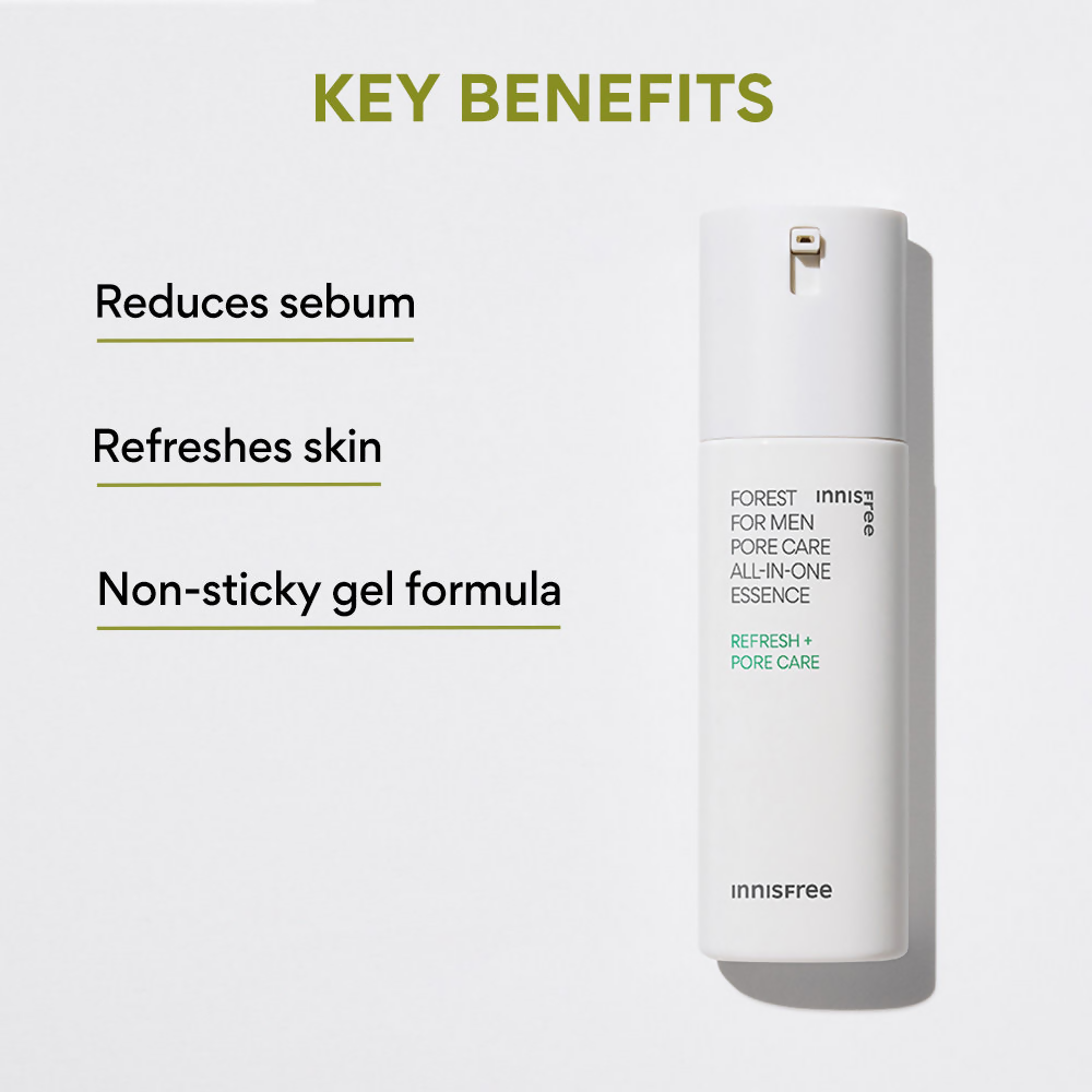 Innisfree Forest For Men Pore Care All-In-One Essence | Grocsy