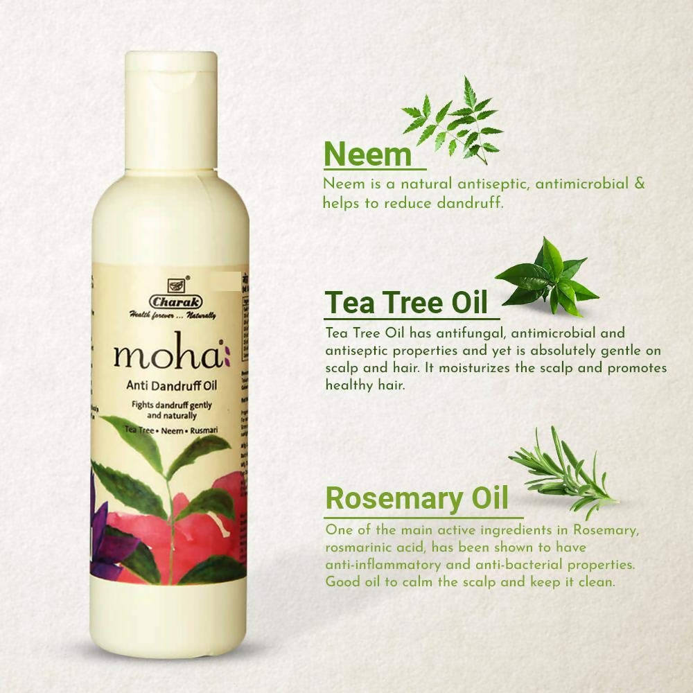 Moha Anti Dandruff Oil | Grocsy