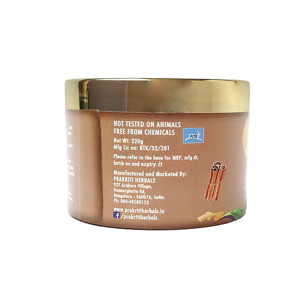 Prakriti Herbals Anti-Acne Organic Cinnamon Honey Turmeric Aloevera Gel | Grocsy