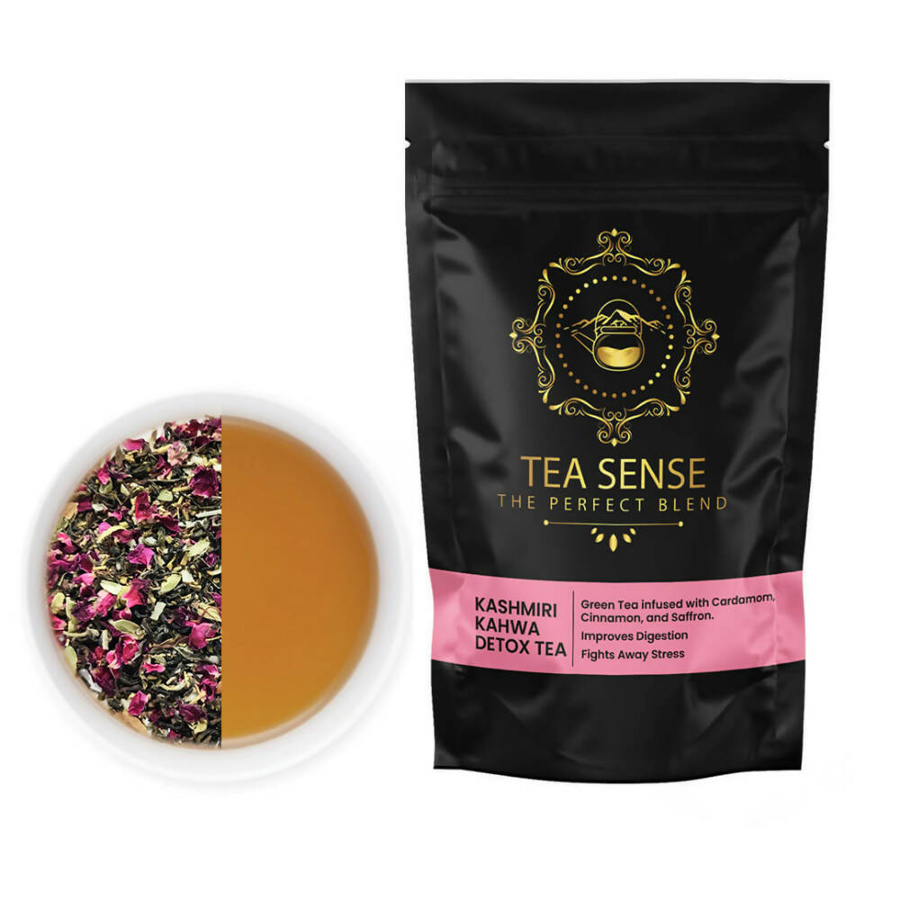 Tea Sense Kashmiri Kahwa Detox Green Tea | Grocsy