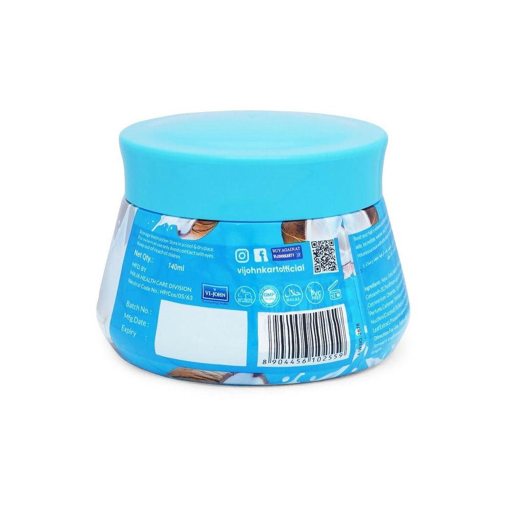 VI-JOHN Naturale Tropical Coconut Styling Hair Cream Strength & Shine | Grocsy