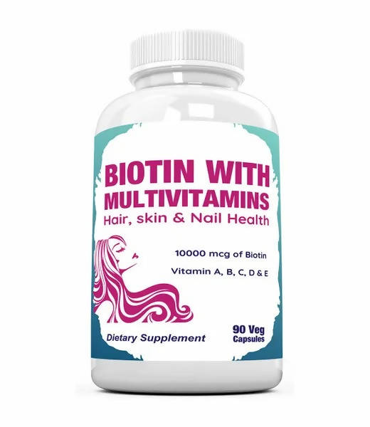 Ramini Bio Nutrition Biotin With Multivitamins Veg Capsules | Grocsy