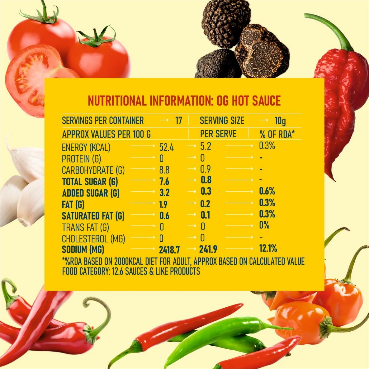 Hotchaa Original Hot Sauce | Grocsy