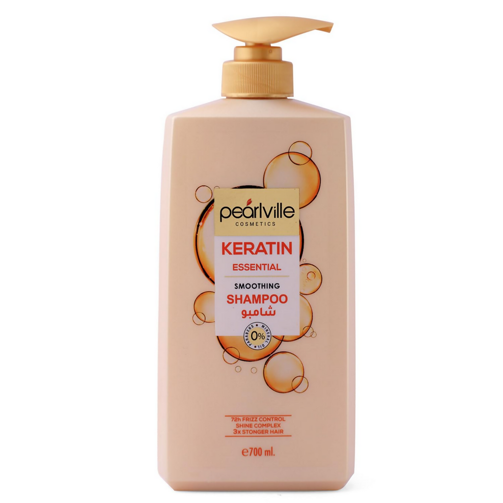 Pearlville Keratin Essential Smoothing Shampoo | Grocsy