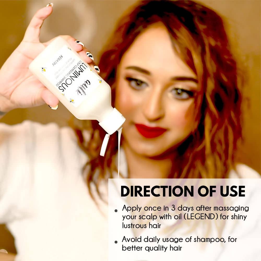 Auli Luminous Scalp Cleansing Shampoo (Keratin) | Grocsy