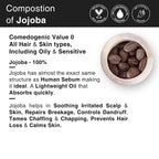 Soulflower Cold-Pressed Virgin Jojoba Carrier Oil For Hair Oil, Skincare, Face & Body | Grocsy