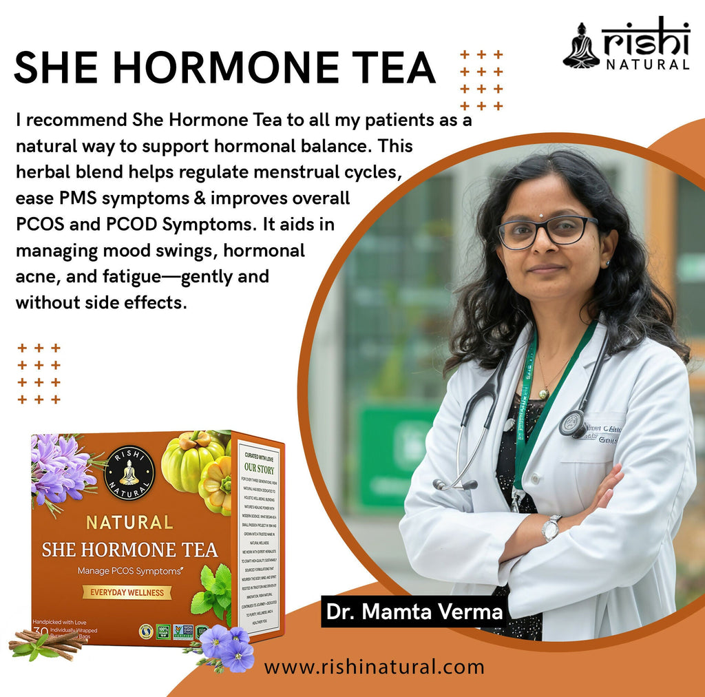 Rishi Natural She Hormone Tea | Grocsy