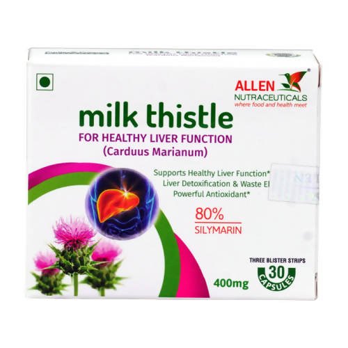 Allen Homeopathy Milk Thistle Capsules | Grocsy