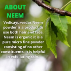 VedicAyurveda Neem Powder | Grocsy