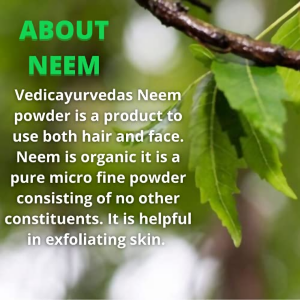 VedicAyurveda Neem Powder | Grocsy