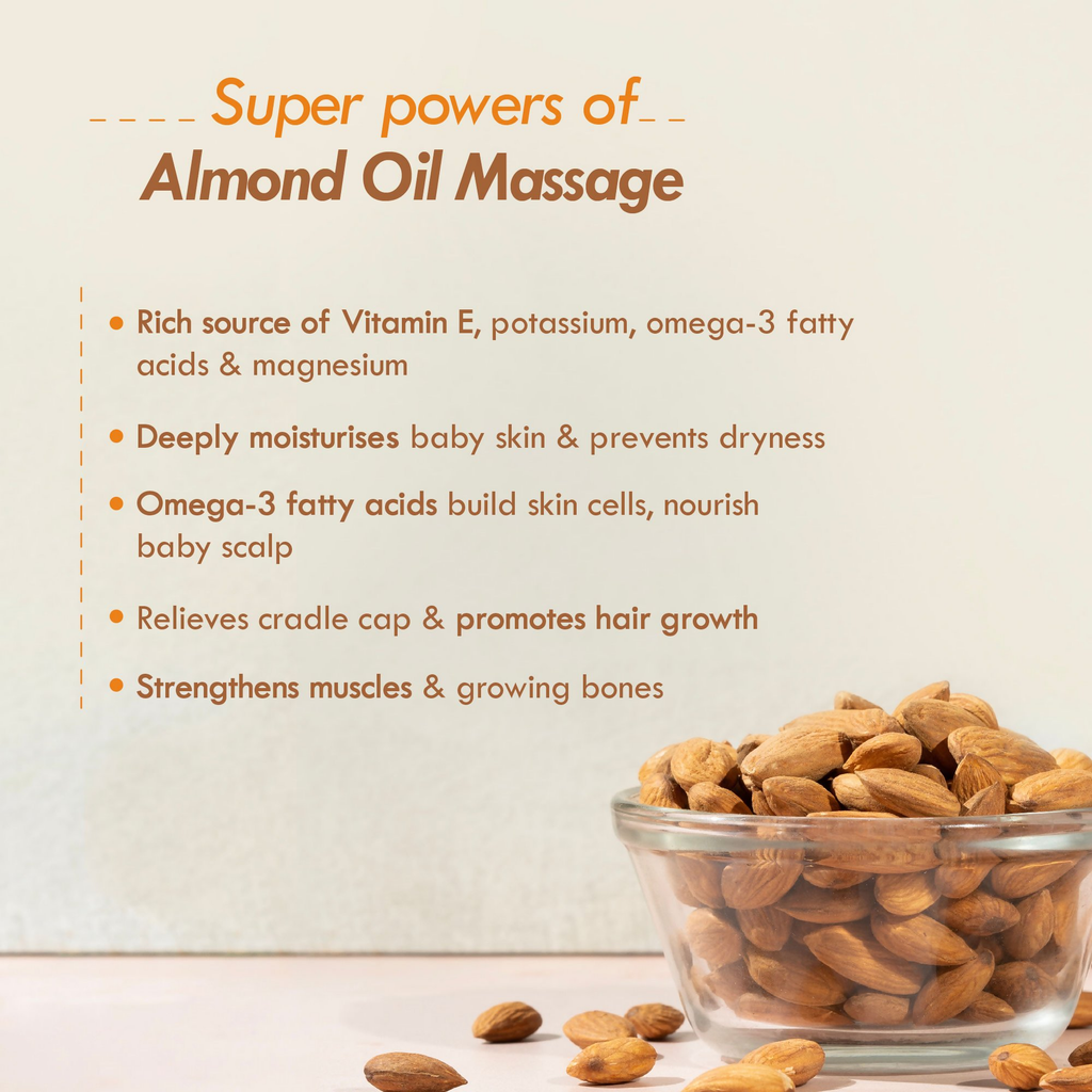 Nat Habit Pure Almond Baby Oil