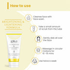 Globus Naturals Hyaluronic Acid & Vitamin C Anti Ageing Face Scrub | Grocsy