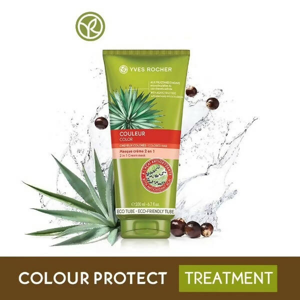 Yves Rocher Color 2 In 1 Cream Mask | Grocsy