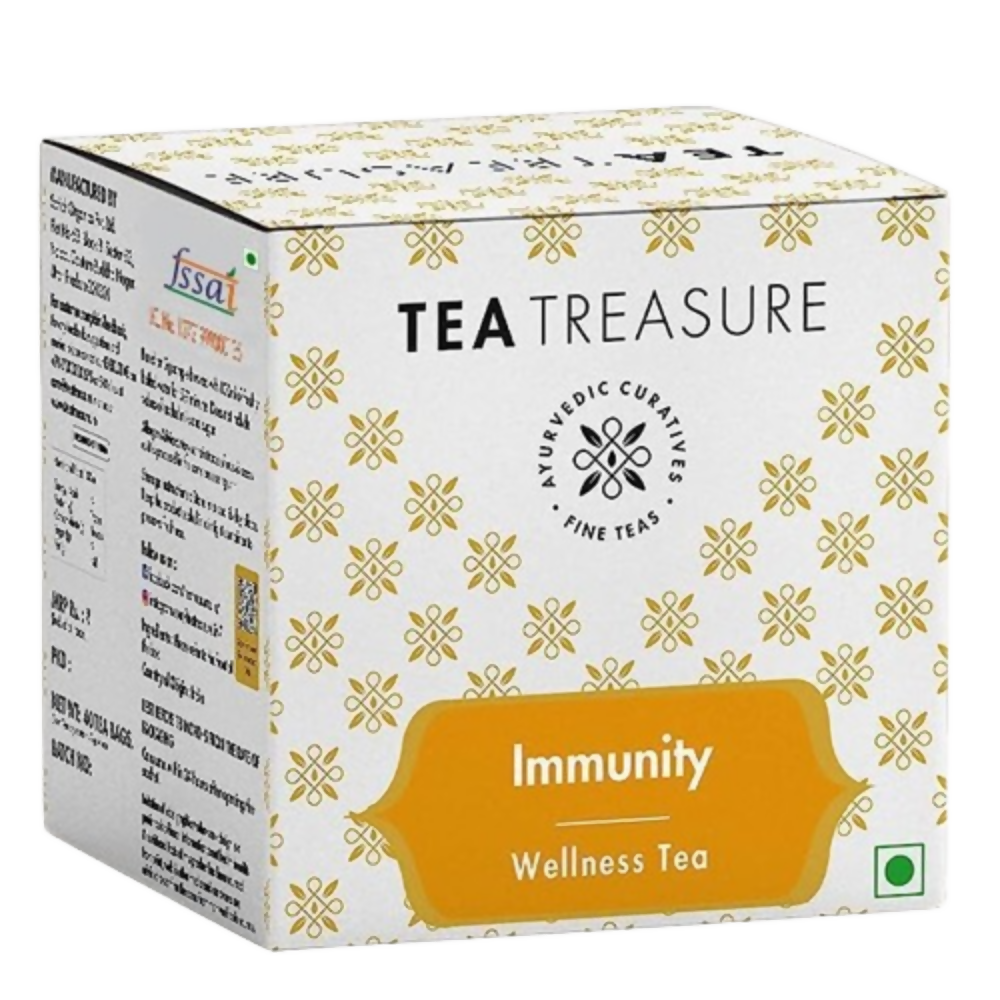 Tea Treasure Immunity Booster Wellness Tea Bags | Grocsy