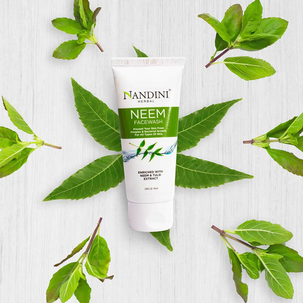 Nandini Herbal Neem Tulsi Face Wash | Grocsy