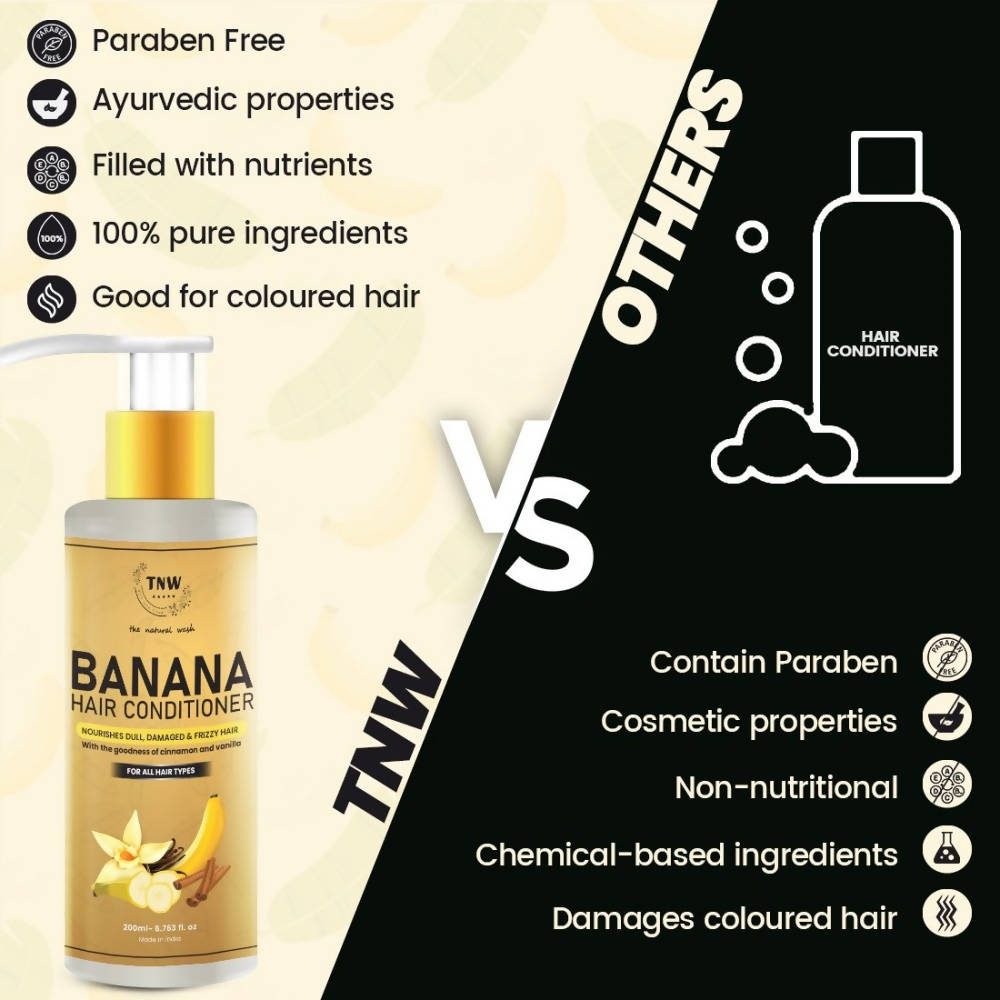 The Natural Wash Banana Hair Conditioner | Grocsy