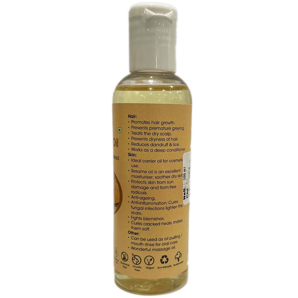 Teja Organics Sesame Oil | Grocsy