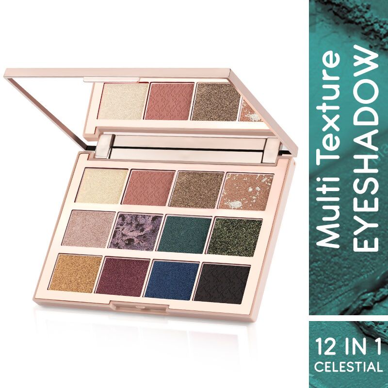 Kay Beauty By Katrina Kaif Multi Texture Eyeshadow Palette - Celestial | Grocsy