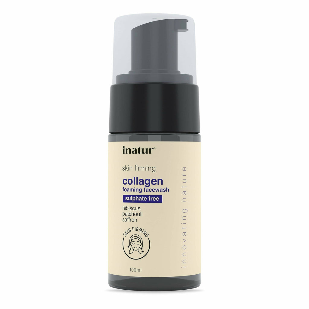 Inatur Collagen Foaming Face Wash | Grocsy
