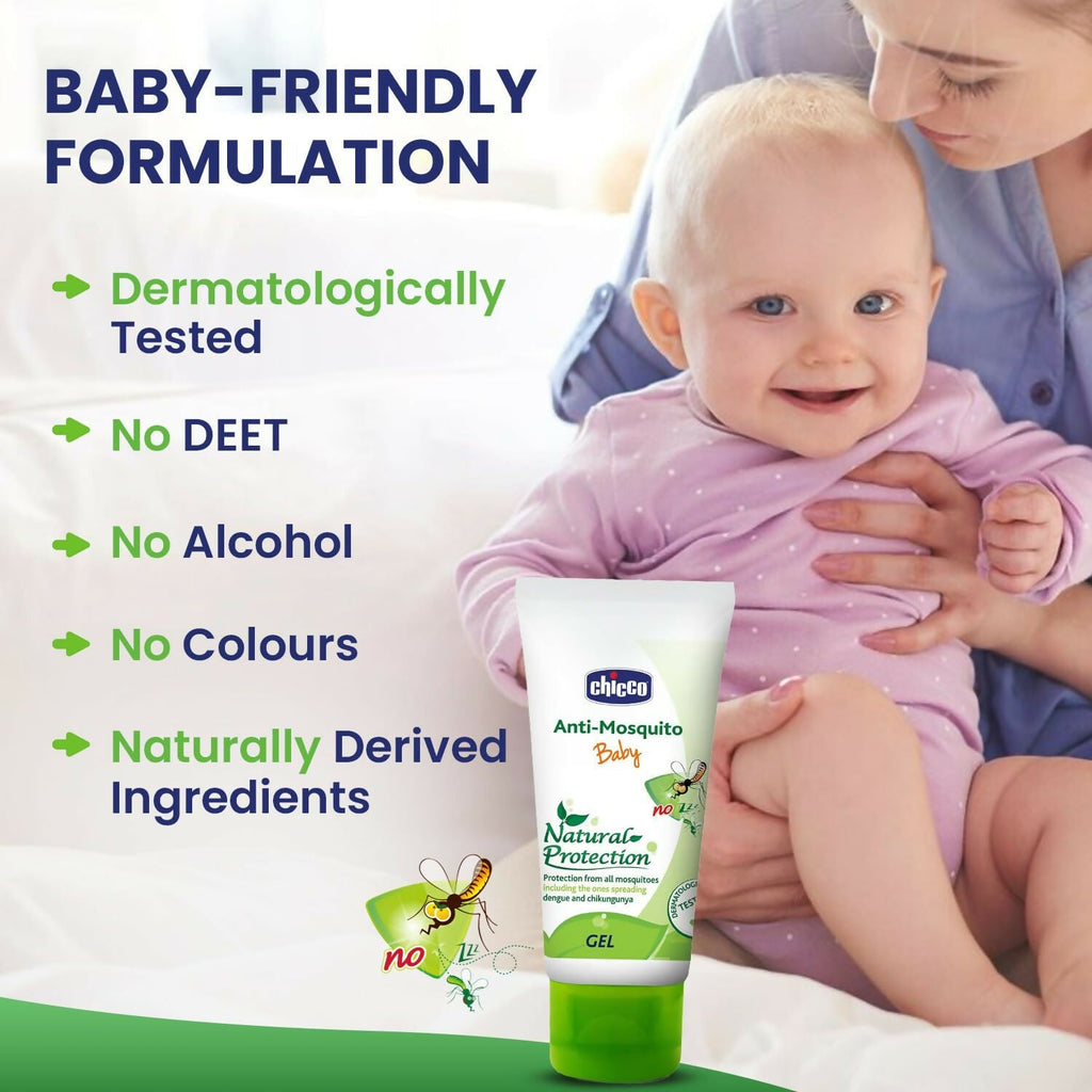 Chicco Anti-Mosquito Gel for Babies, Protection from Mosquitoes | Grocsy