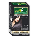 VedicAyurveda Natural Pure Henna Based Hair Color - Natural Black | Grocsy