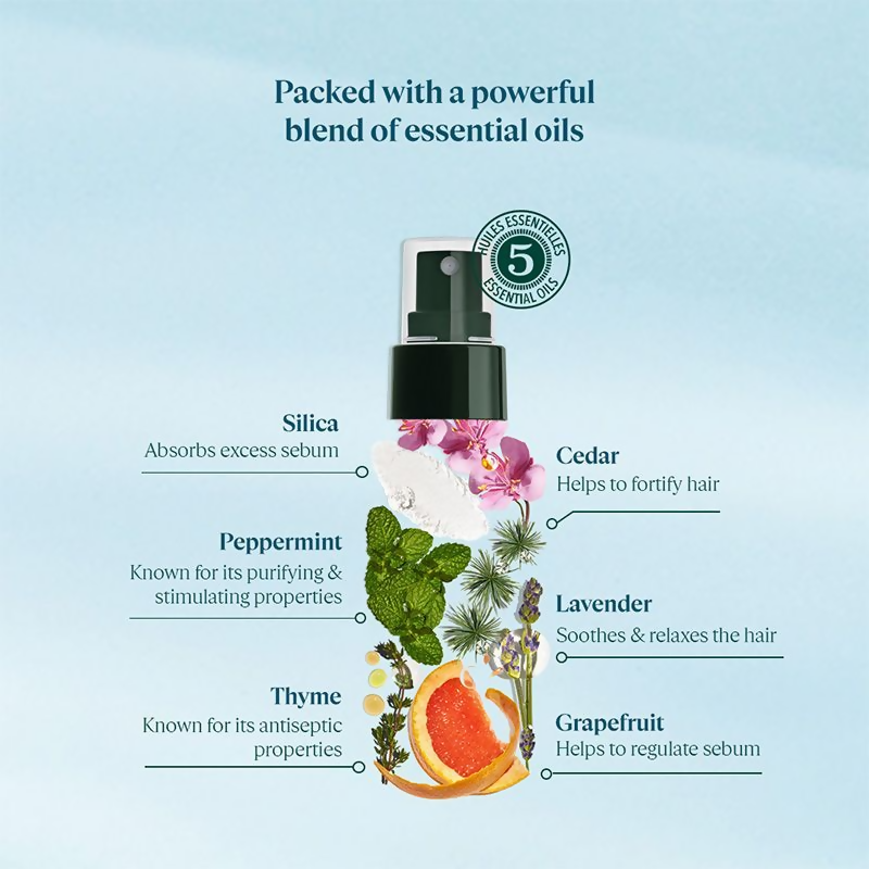 L'Occitane Purifying Freshness Dry Shampoo Mist | Grocsy