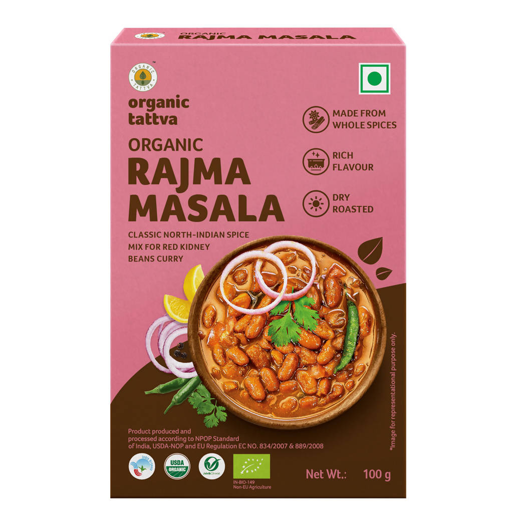 Organic Tattva Rajma Masala Powder | Grocsy