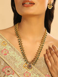 Nuyug 18K Gold Plated Temple Bliss Minimal Necklace Set | Grocsy