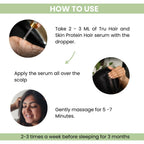 Tru Hair & Skin Protein Hair Serum | Grocsy