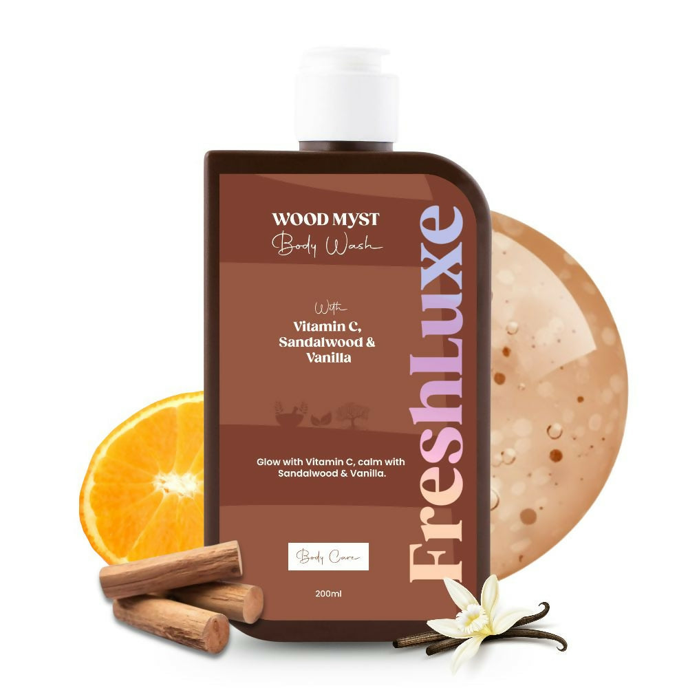 FreshLuxe Wood Myst Body Wash & Shower Gel | Grocsy