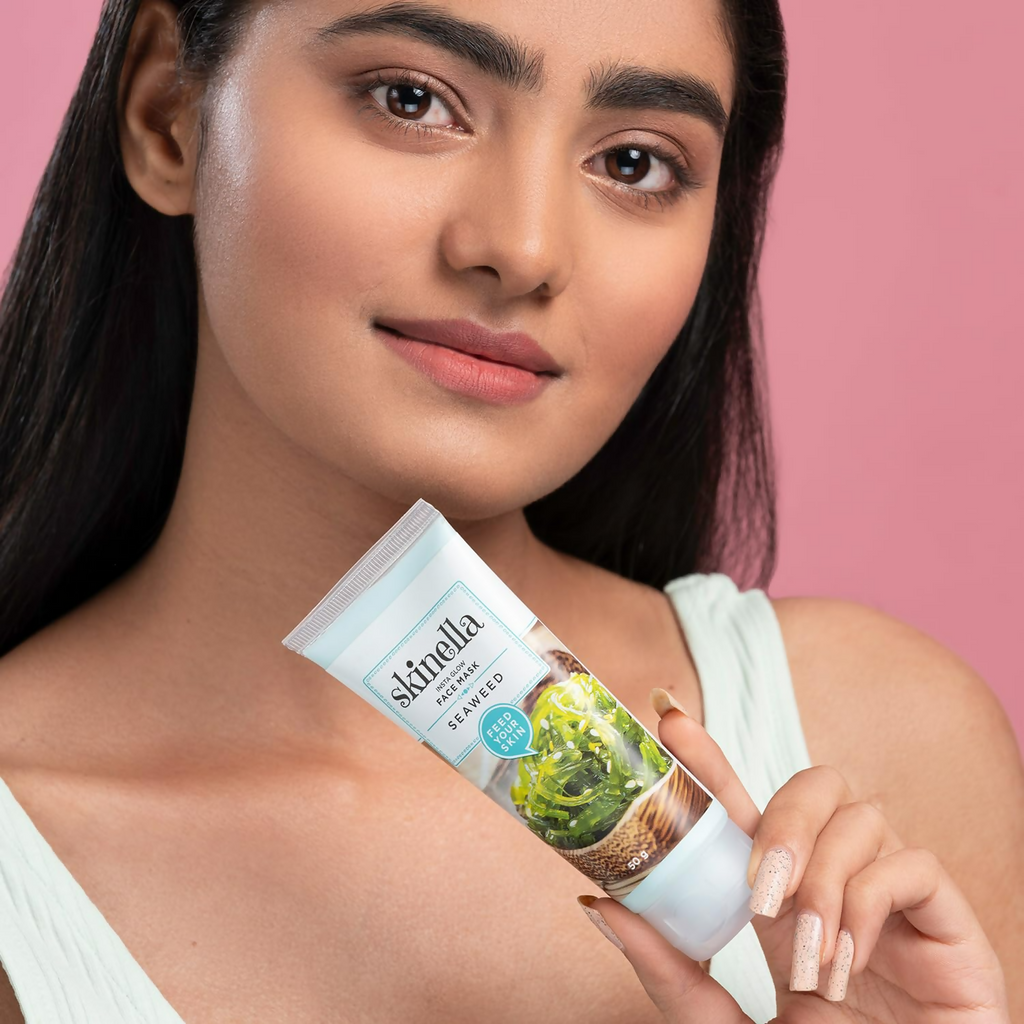 Skinella Seaweed Face Mask Paste | Grocsy