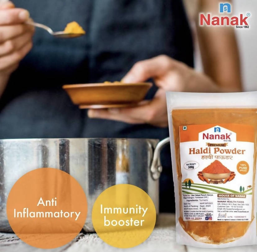 Nanak Premium Turmeric ( Haldi ) Powder,100g | Grocsy