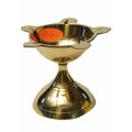 Diya Lamp Oil Stand (Small Size) / Deepam Kundulu (Small Size) | Grocsy