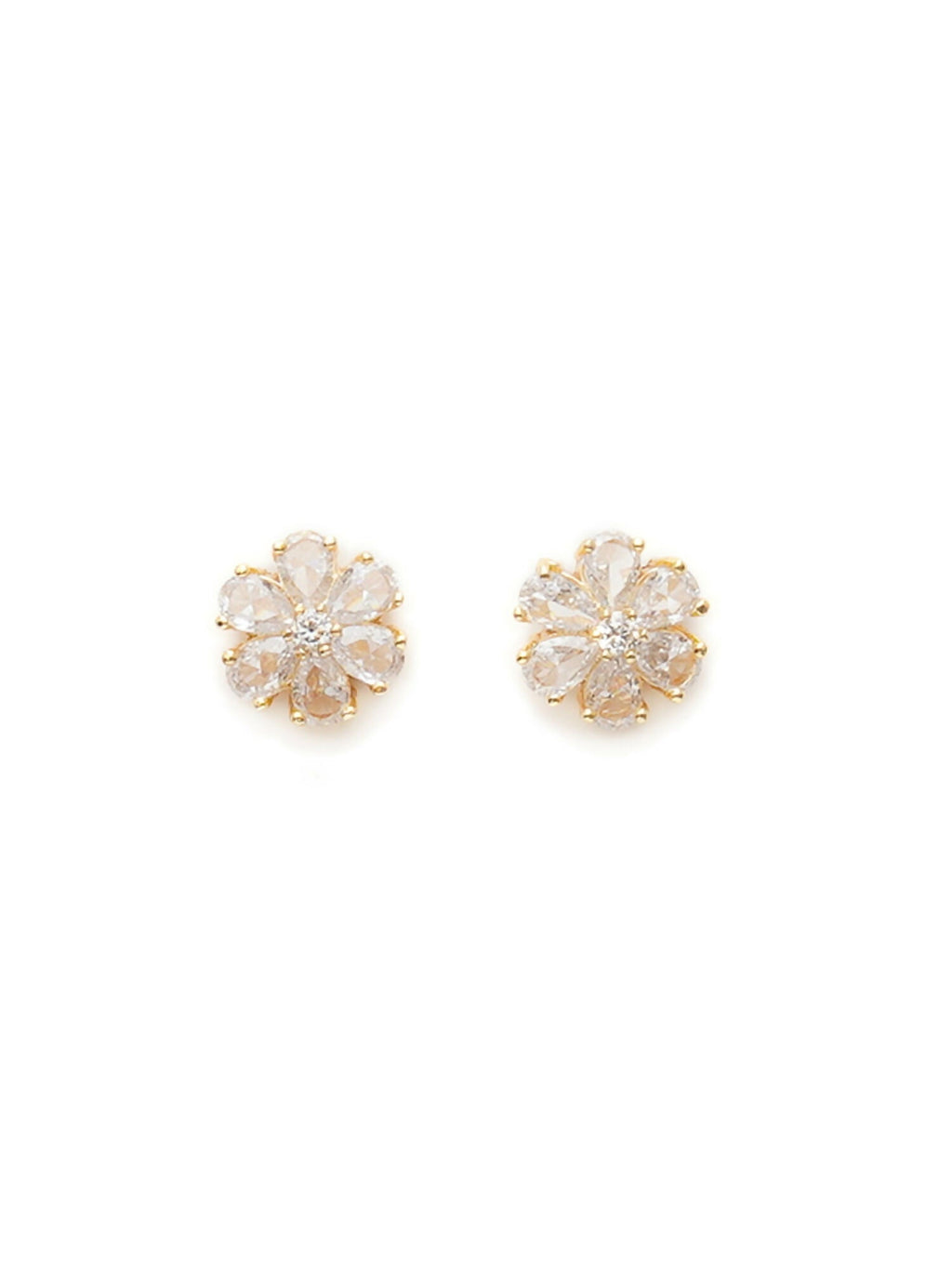 stone stud (white) - Ruby Raang | Grocsy