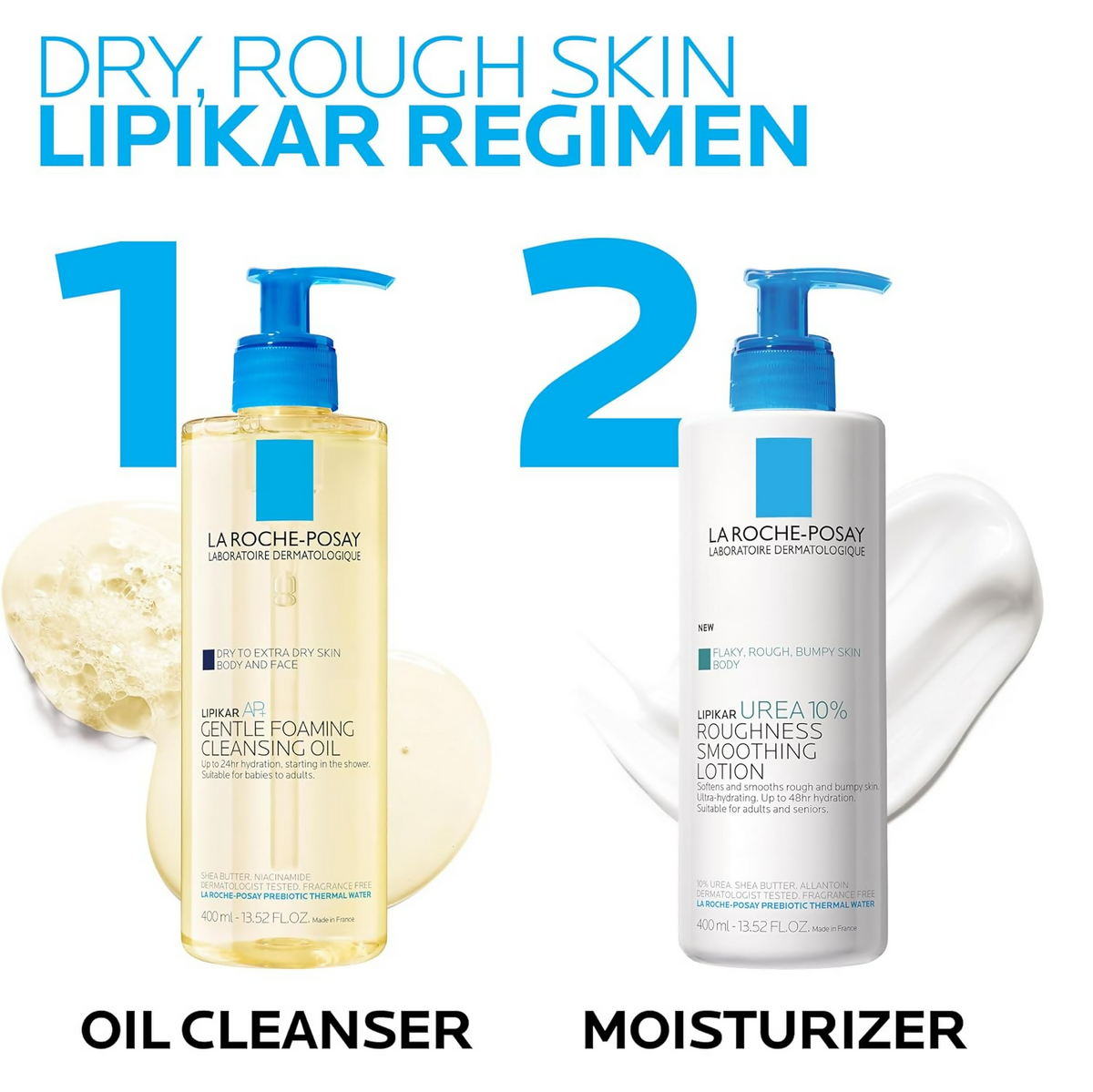 La Roche-Posay Lipikar Urea10% Roughness Smoothing Lotion | Grocsy