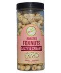 Orgabite Roasted Foxnuts Salty & Creamy | Grocsy
