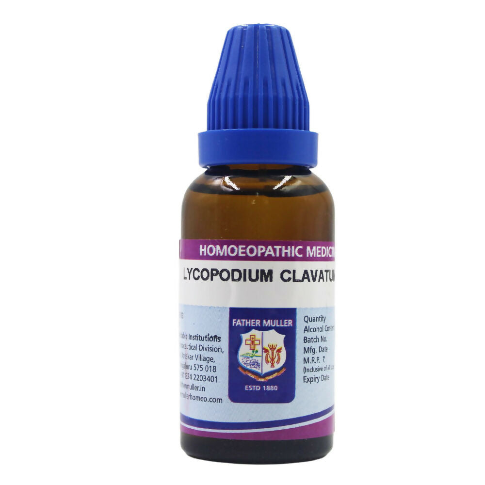 Father Muller Lycopodium Clavatum Dilution | Grocsy