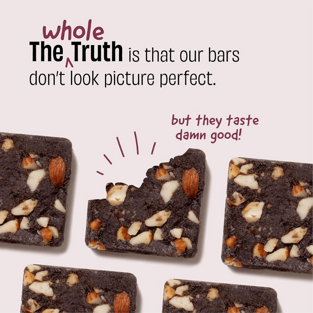 The Whole Truth Mini Protein Bars - Double Cocoa | Grocsy