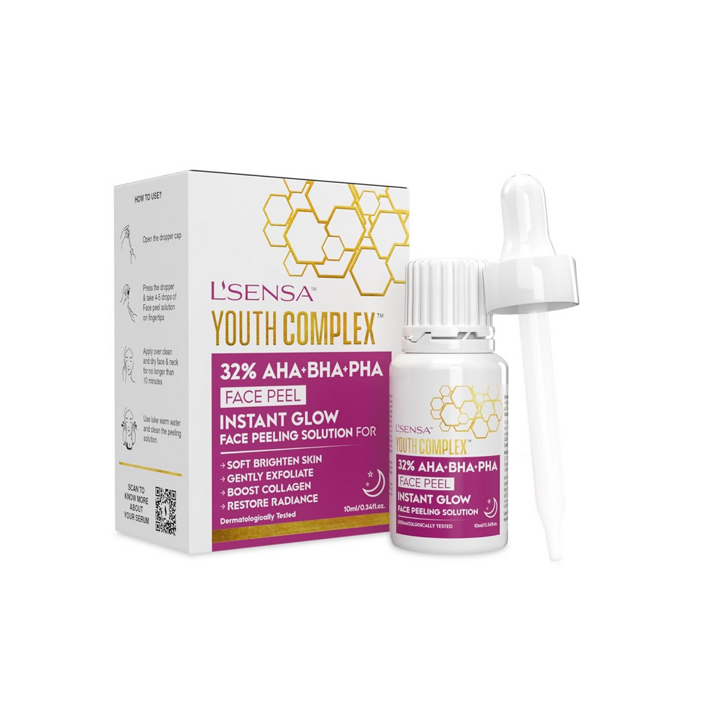 L'Sensa 32% AHA+BHA+PHA Serum For All Skin Types | Grocsy