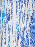 Aramya Straight Kantha Cotton Tie-Dye Print Women's Kurta - Off White | Grocsy
