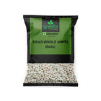 Weefa Organic Urad Whole White (Gola) | Grocsy