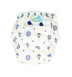 Kindermum Nano Aio Cloth Diaper With 2 Organic Cloth Inserts- Anchor For Kids | Grocsy